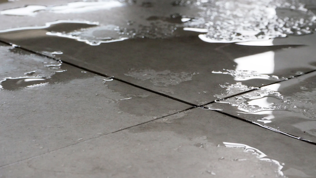 slab leak in Kyle