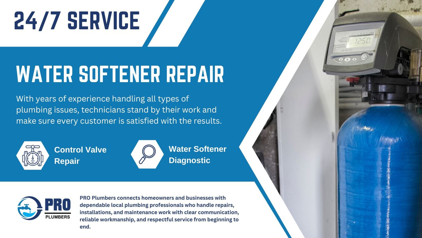Water softener repair in Kyle, TX